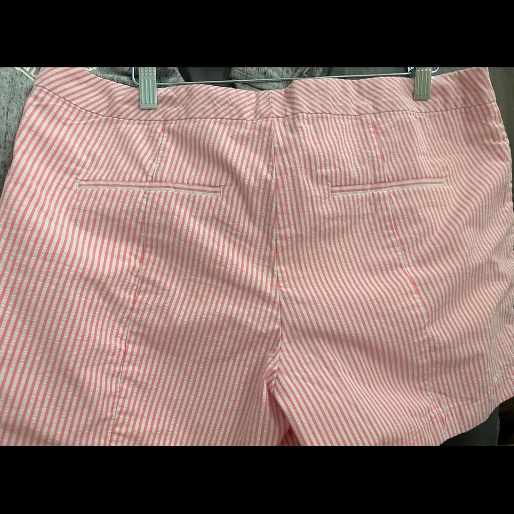 Lilly Pulitzer Kelly shorts Pink Tropics seersucker